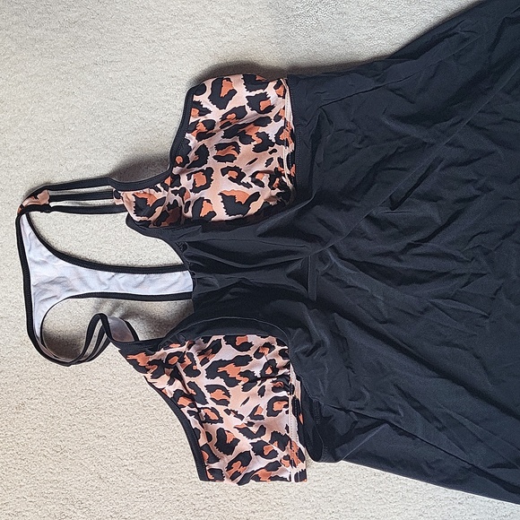Swimtop Animal Print 2XL - Picture 2 of 4